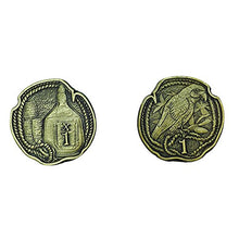 Load image into Gallery viewer, Pirate Variety Set of 10 (Plated Metal Novelty) Adventure Coins for RPG LARP DND Pathfinder Treasure Booty
