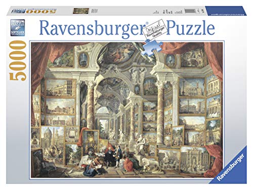 Ravensburger Views of Modern Rome - 5000 Piece Jigsaw Puzzle for Adults - Softclick Technology Means Pieces Fit Together Perfectly