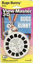 Load image into Gallery viewer, Bugs Bunny - Classic ViewMaster 3 Reel Set - 21 3d Images Bugs, Daffy, and Porky Pig
