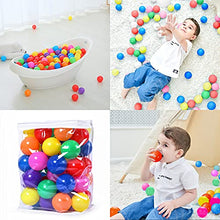 Load image into Gallery viewer, PlayMaty Ball Pit Balls - 2.75inches Pool Plastic Balls Phthalate &amp; BPA Free Crush Proof Stress Balls Swim Pit Fun Toy with Storage Bag for Baby Playhouse Pool Birthday Party Decoration Pack of 50
