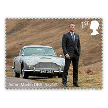 Load image into Gallery viewer, James Bond Q Branch Miniature Sheet- Collectible Royal Mail Postage Stamps
