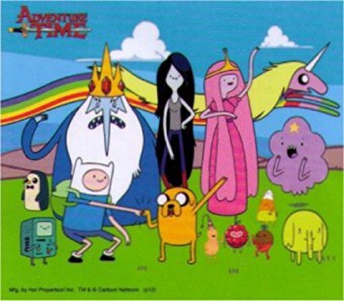 Animewild Adventure Time Characters Group Sticker