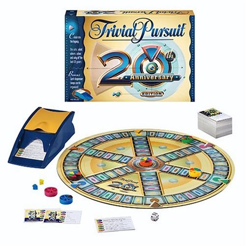 Hasbro Games Trivial Pursuit 20th Anniversary