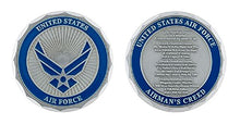 Load image into Gallery viewer, US Air Force Airman&#39;s Creed Challenge Coin
