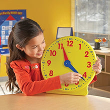 Load image into Gallery viewer, Learning Resources Big Time Learning Clock, 12 Hour, Basic Math Development, Ages 5+
