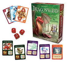 Load image into Gallery viewer, Gamewright Dragonwood A Game of Dice withDaring Board Game &amp; Sleeping Queens Card Game, 79 Cards
