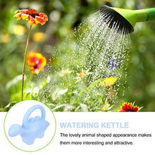 Load image into Gallery viewer, NUOBESTY Dinosaur Watering Can Animal- Shaped Watering Kettle Novelty Plastic Waterer Watering Pot Cartoon Watering Tools for Office Home Garden (Sky- Blue)
