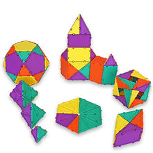 Load image into Gallery viewer, Geometiles 3D Building Set for Learning Math, Includes Many Online Activities, 96-pc, Made in USA
