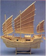 Load image into Gallery viewer, Matchmaker Chinese Junk Matchstick Model Construction Craft kit
