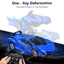 Load image into Gallery viewer, Zahooy Transform RC Car Robot for Kids,Remote Control Transforming Robot Car Toy,One Key Deformation Robot Car,One-Button Auto Demo&amp;360 Rotate Speed Drifting &amp;Rechargable for Boys Girls Adult Gifts
