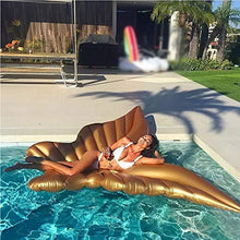 Load image into Gallery viewer, CNPOP Inflatable Butterfly Wing Floating Row, Super Large Inflatable Floating Bed, Foldable Outdoor Swimming and Lying Raft, Can Bear 100kg, Suitable for Beach Sunbathing Swimming Pool (lk)
