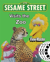 Load image into Gallery viewer, Sesame - Visits the Zoo - Sesame Characters Classic ViewMaster 3 Reel Set
