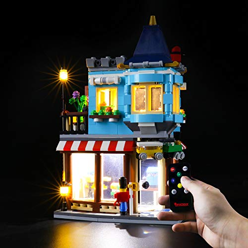 BRIKSMAX Led Lighting Kit for Creator Townhouse Toy Store - Compatible with Lego 31105 Building Blocks Model- Not Include The Lego Set