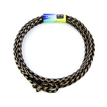 Load image into Gallery viewer, Just Jump It Lil Lariat- Junior Lasso- pre-tied-20&#39;, Black &amp; Tan
