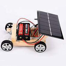 Load image into Gallery viewer, Baoer Wooden DIY Solar Powered RC Car Puzzle Assembly Science Vehicle Toys Set for Children
