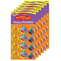 Trend Enterprises T-83311-6 Fall Friends & Pumpkn Stinky Stickers - Pack of 6