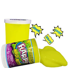Load image into Gallery viewer, JaRu The #1 Flarp Noise Putty (2 Pack) - Fart Putty Slime Electric Bundle - It Makes Fart Noises - Super Soft Blue and Yellow Slime- 2 Pack Electric Style (Click for More Variations)
