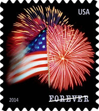 Load image into Gallery viewer, USPS Forever Stamps Star-Spangled Banner Booklet of 20 (Fireworks)
