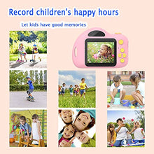 Load image into Gallery viewer, Kids Camera Toys for 3 4 5 6 7 Year Old Girls Toddler Camera for Kids Birthday Festival Gifts for Girls Age 3-9 1080P Video Camcorder with 16G Memory Card
