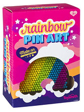 Load image into Gallery viewer, Toysmith Colorful Rainbow Pin Art, Girls Boys, Room Decor Desk Toy

