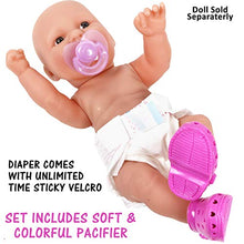 Load image into Gallery viewer, Click N&#39; Play Baby Girl Doll Caring and Feeding Accessories Set (Doll not Included), Pink
