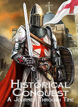 Load image into Gallery viewer, Knights Templar Starter Deck - Historical Conquest - 51 Unique Historical Playing Cards
