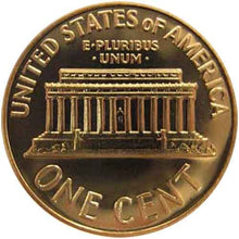 Load image into Gallery viewer, 1960 (LARGE DATE) P Gem Proof Lincoln Memorial Cent US Coin Penny
