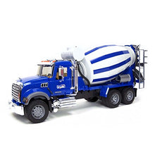 Load image into Gallery viewer, Bruder 02814 Mack Granite Cement Mixer Truck
