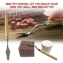 Load image into Gallery viewer, Exte Wall Game, Mini Toy Shovel Let You Build Your Own Tinys Wall Mini Bricks Toy Mini Garde Plant Tool Kid Gardening Toy (Multicolor)
