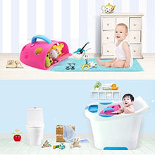 Load image into Gallery viewer, Toddler Baby Bath Toy Organizer Storage Bathroom Toy Bag Kids Toy Net Super Scoop Tub (Blue)
