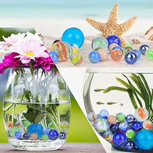 Load image into Gallery viewer, SallyFashion 66 PCS Glass Marbles, 3 Sizes Assorted Colors Round Marbles Toy, Variety of Patterns Marbles Bulk for Kids Marble Games, DIY and Home Decoration
