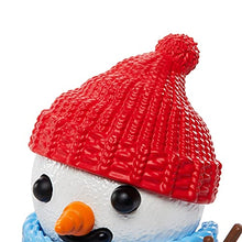 Load image into Gallery viewer, Mattel Enchantimals Snowman Face-Off with Sharlotte Squirrel Small Doll (6-in), Walnut Animal Figure, and 2 Snowman Figures with Removable Stick, Buttons, Carrot Nose for Building Fun
