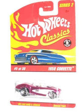 Load image into Gallery viewer, Classics Series 2 #5 1958 Corvette Spectraflame Pink 1:64 Scale Collectible Die Cast Car with a Special Spectraflame Paint
