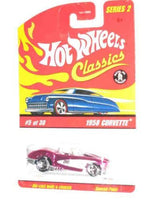 Classics Series 2 #5 1958 Corvette Spectraflame Pink 1:64 Scale Collectible Die Cast Car with a Special Spectraflame Paint