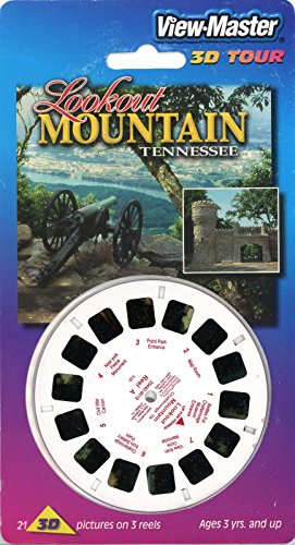Lookout Mountain, Tennessee - Classic ViewMaster - 3 Reels on Card- New