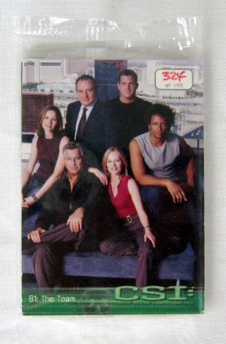 CSI: Series 1, UK Preview, 9 Card Promo Set