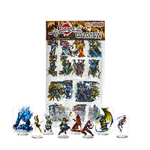Load image into Gallery viewer, Arcknight Flat Plastic Miniatures: Legendary Games Sampler; 62 Unique Minis for DND 5e and Pathfinder; Affordable, Skinny Figurines for Dungeons and Dragons and Other Tabletop RPG Games
