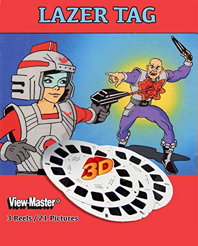 Lazer TAG - Classic ViewMaster - 21 3D Images - 3 Reel Set