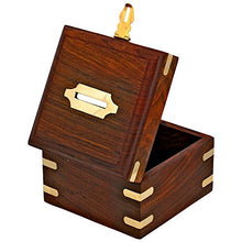 Load image into Gallery viewer, Ajuny Premium Wooden Collectibles Small Square Piggy Bank Gift for Boys and Girls Size 4x4x3 Inches
