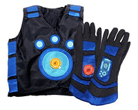 Wild Kratts Creature Power Suit, Martin - Size Large 6-8X - Includes Vest, Gloves and 2 Power Discs - for Dress Up, Pretend Play and Halloween - Ages 3+