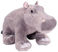 Wild Republic Hippo Plush, Stuffed Animal, Plush Toy, Gifts for Kids, Cuddlekins 12 Inches