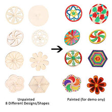 Load image into Gallery viewer, FunPa 24PCS Spinning Top Educational Natural DIY Spin Top Party Favors for Kids
