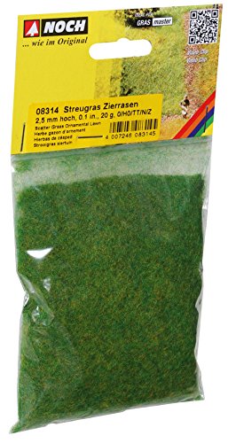 Noch 8314 Scatter Grass Orn Lwn 20g G,0,H0,TT,N,Z Scale
