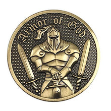 Load image into Gallery viewer, Premium Armor of God - Ephesians 6:11-3D Commemorative Challenge Coin Collector&#39;s Medallion
