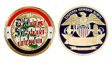 Load image into Gallery viewer, US Navy Back from Iraq Challenge Coin
