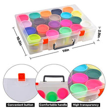 Load image into Gallery viewer, Case for Play-Doh Modeling Compound 20-Pack Case of Colors 3-Ounce Cans,Storage Box Organizer Container Holds 32-Pack of 1-Ounce Modeling Compound for Kid Party Favors(Box Only)
