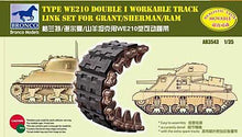 Load image into Gallery viewer, Unbekannt Bronco Models AB3543Model Accessories Sherman Double Workable Track Link Set
