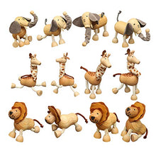 Load image into Gallery viewer, Academyus Solid Wood Small Animal Soll Model Children&#39;s Puppet Toy Creative Decoration Gift D
