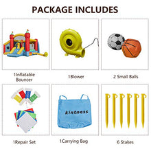 Load image into Gallery viewer, KINTNESS Inflatable Bounce House Jumping Castle Slide Bouncer Kids Party Gift with Air Blower
