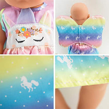 Load image into Gallery viewer, SOTOGO 6 Sets Doll Clothes Outfits for 14 to 17 Inch New Born Baby Doll, 15 Inch Baby Doll and American 18 Inch Doll Clothes and Accessories
